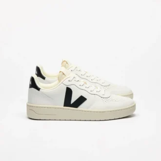 Piele V-10 Alb Negru
