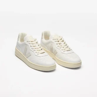 Piele V-90 Alb natural